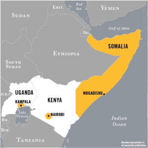 al-Shabaab Map